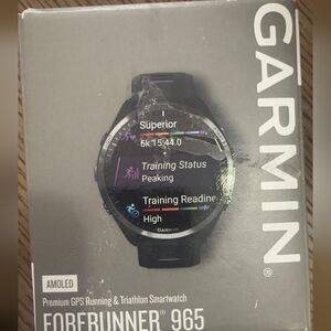 Garmin Forerunner 965 Smartwatch - NEW OPEN BOX ITEM